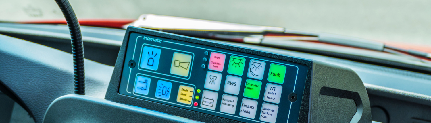 BT2017 keypad, schalterleiste, Sprinter VS30 Aufbaukonsole, DIN Radio konsole, inomatic